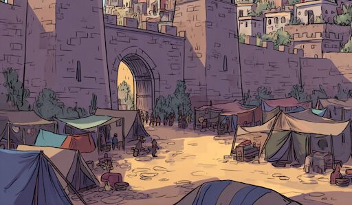 Immigrant Tent City